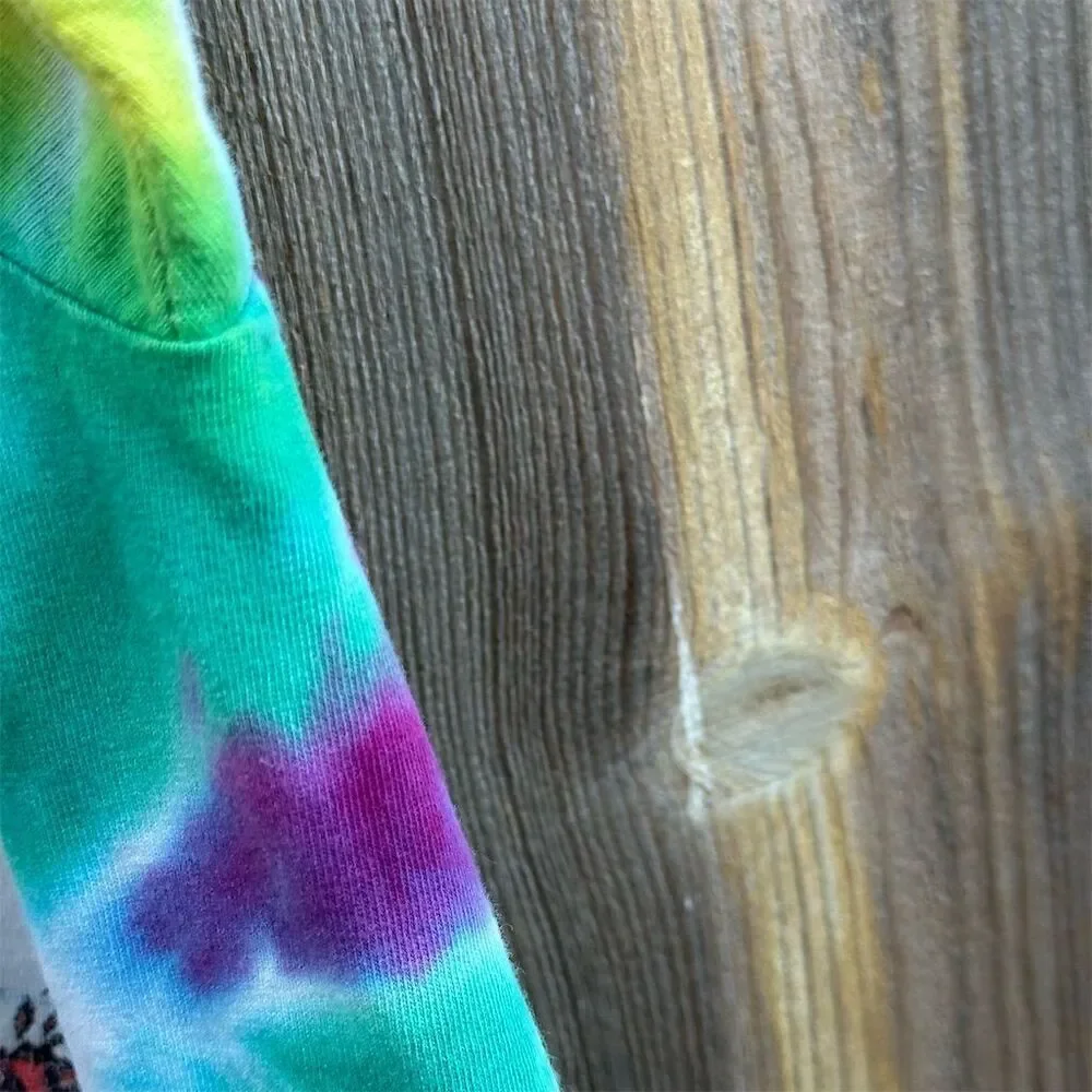 Vintage Tie Dye 1993 Grateful Dead Not Fade Away Single Stitch shirt Size L